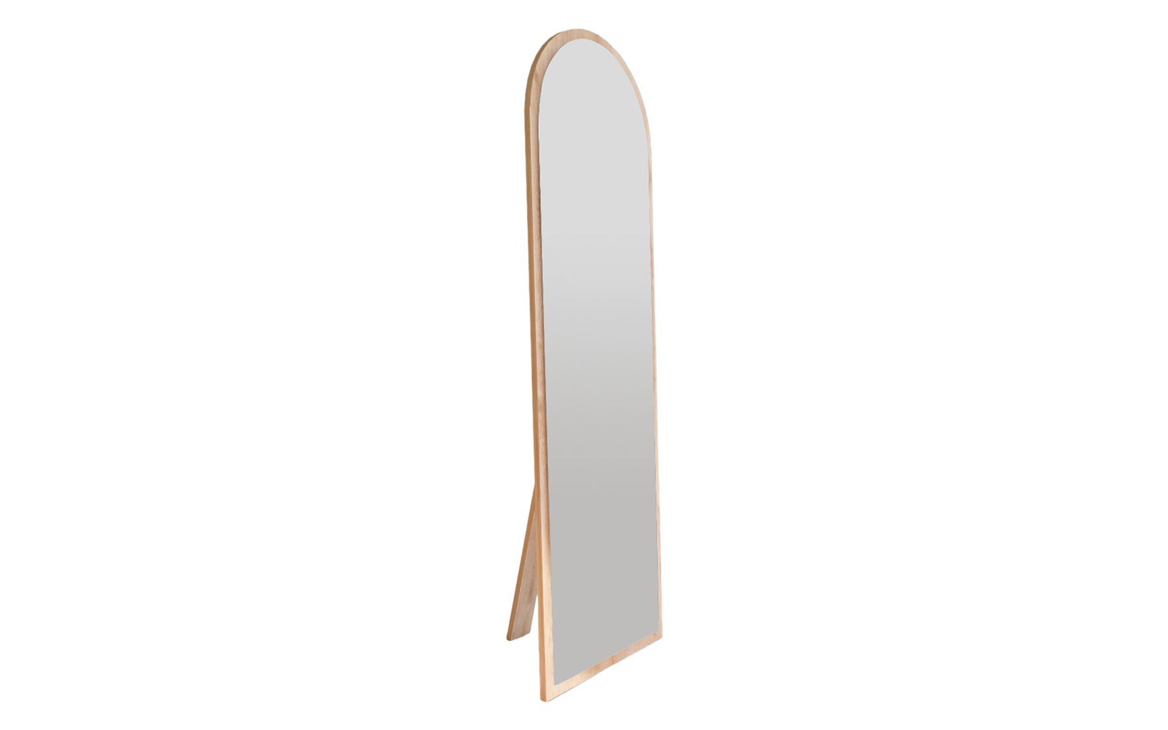 Freestanding mirror 50/160 cm Emma, natural  1